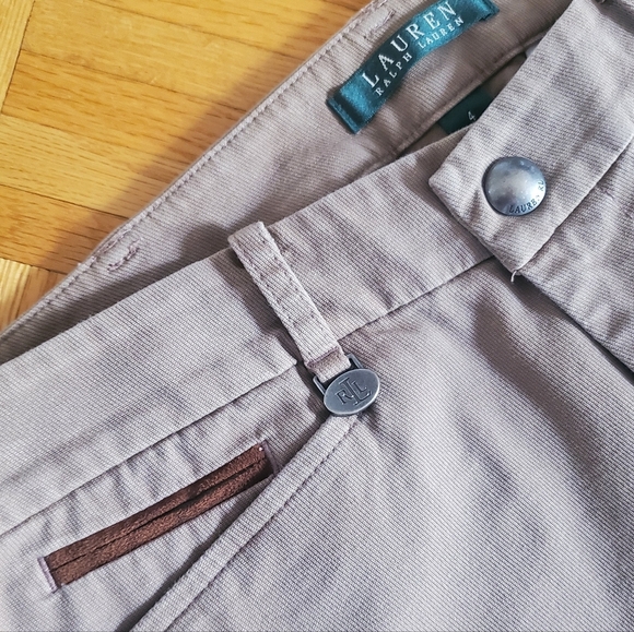 Ralph Lauren Tan Skinny Equestrian Riding Pants 4 - Picture 6 of 14